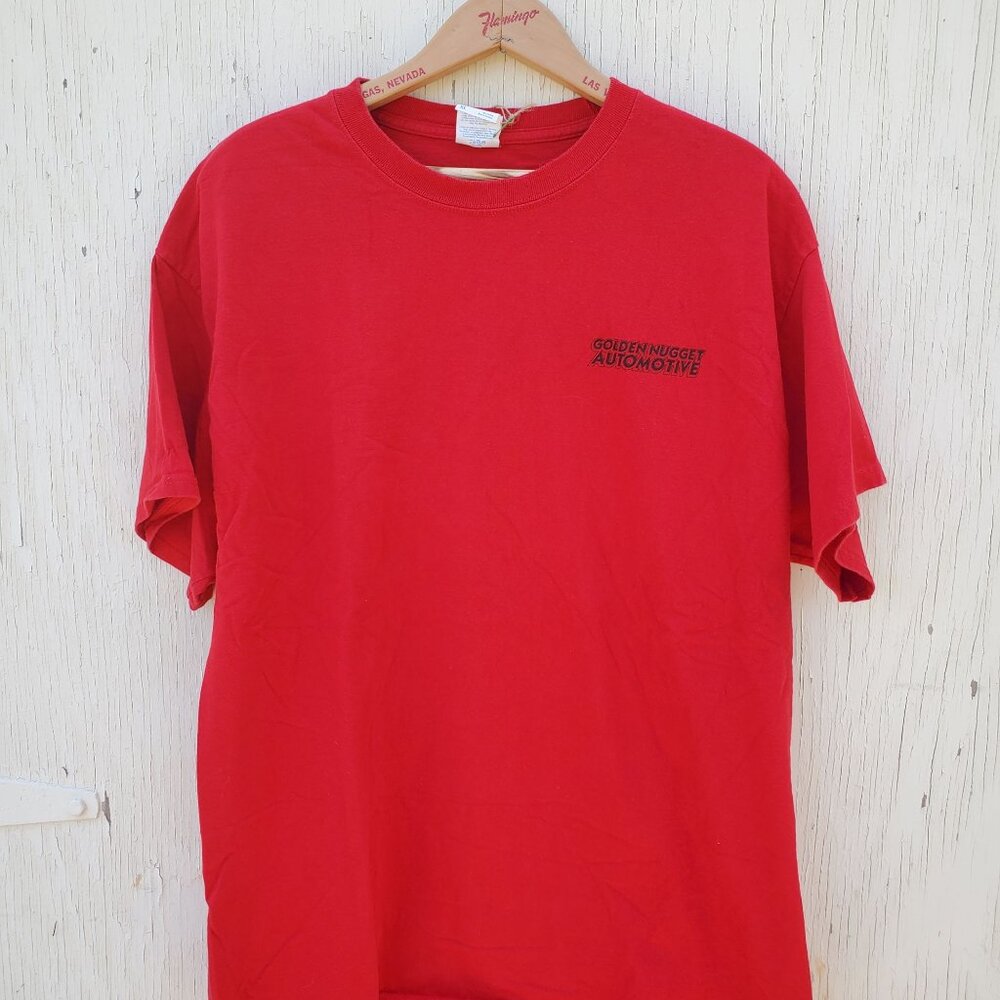 Vintage men's auto shop tee